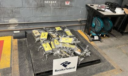 Imagem de destaque do post: Mais de 60 quilos de cocaína são apreendidas no porto de Salvador