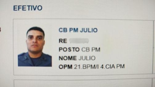 Policial militar que foi atingido por tiro durante patrulhamento em Cubatão (SP)