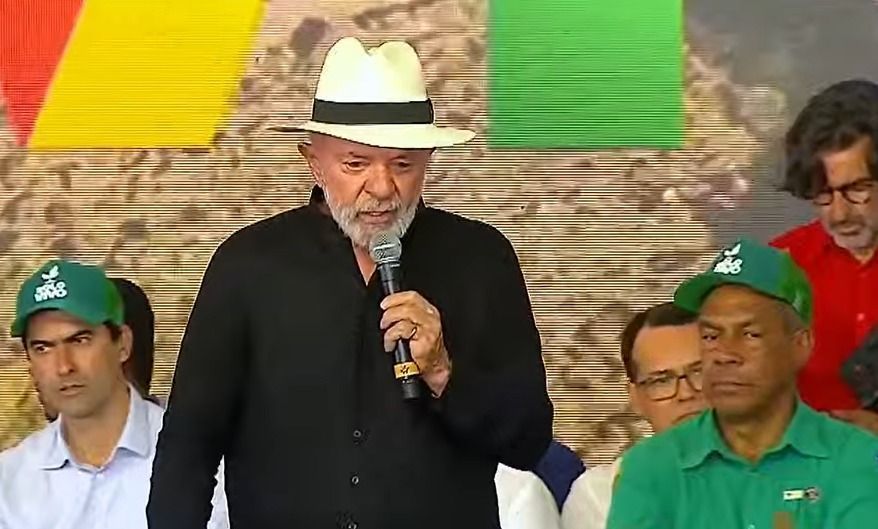 O presidente da República, Luiz Inácio Lula da Silva