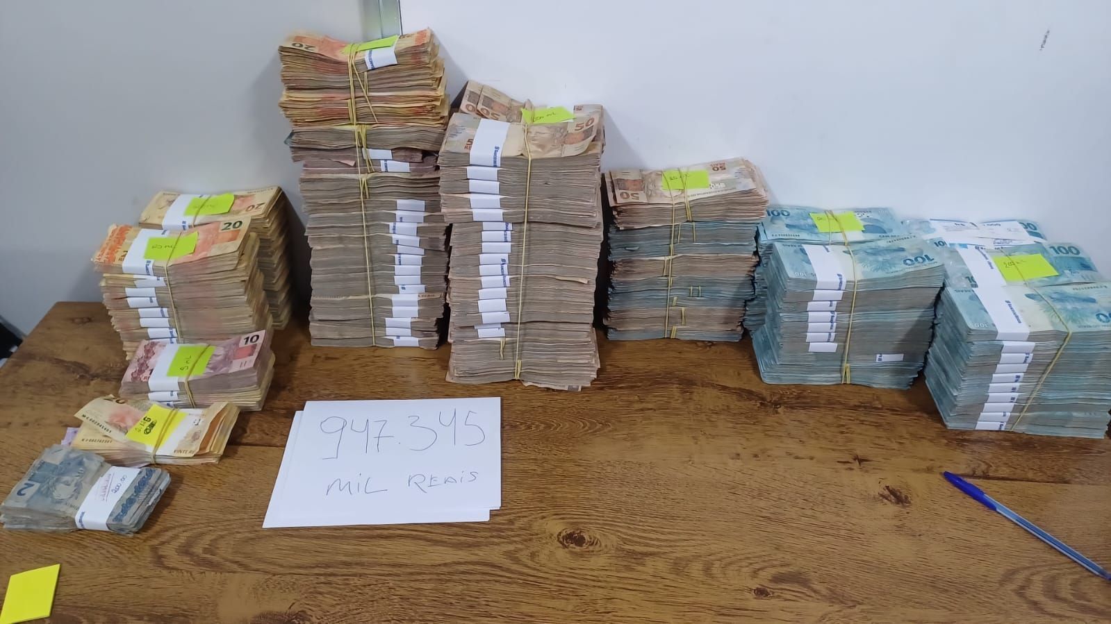 Dinheiro obtido após furto em agência bancária é recuperado pela polícia no Rio Grande do Norte