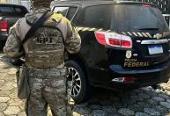 Suspeito é baleado em operação da PF contra assalto em aeroporto de Caxias