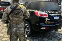 Suspeito é baleado em operação da PF contra assalto em aeroporto de Caxias