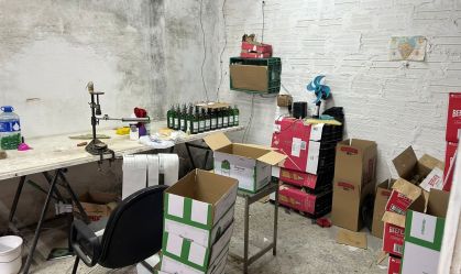 Bebidas falsificadas em SP