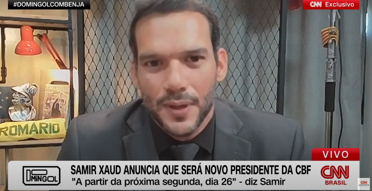 Xaud promete ligas no futebol brasileiro
