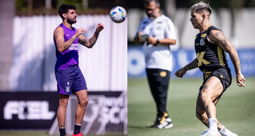 Yuri Alberto e Soteldo devem ser titulares no clássico