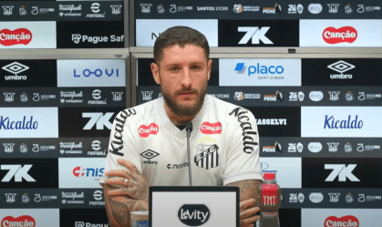 Zé Rafael é apresentado no Santos e revela que pensou em parar de jogar