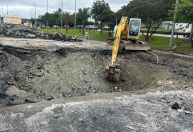 Cratera reaparece na Marginal; Sabesp inicia obra e prevê liberação gradual