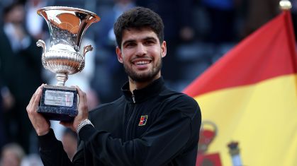 Carlos Alcaraz conquistou o Roma Open após vitória sobre Sinner
