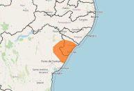 Bahia e Sergipe têm alertas de chuvas de até 100 milímetros dia