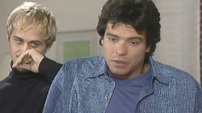 Guilherme Fontes e Maurício Mattar em cena de "A Viagem" • Reprodução/TV Globo