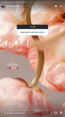 Helena nasceu no dia 3 de julho de 2024 • Instagram/Amanda Kimberlly