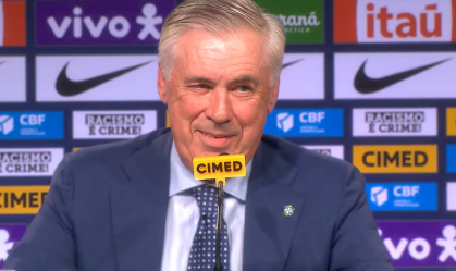 Ancelotti revela problema com apenas um brasileiro na carreira; saiba quem