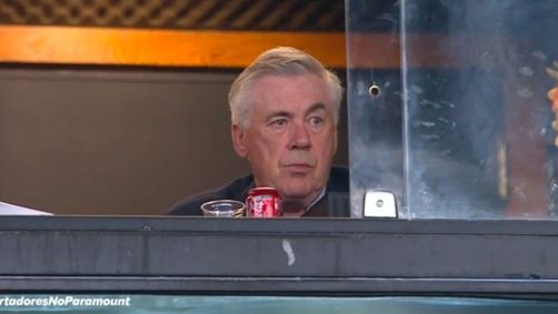 Ancelotti no Nilton Santos