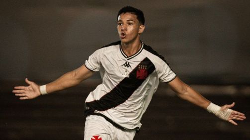 Andrey comemorando gol sobre o Bahia na final da Copa do Brasil Sub-17
