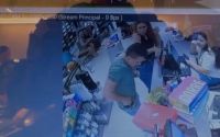Vídeo: arma dispara "sozinha" e fere homem em Shopping Campo Grande