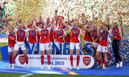 Arsenal vence Barcelona e conquista a Champions Feminina após 18 anos