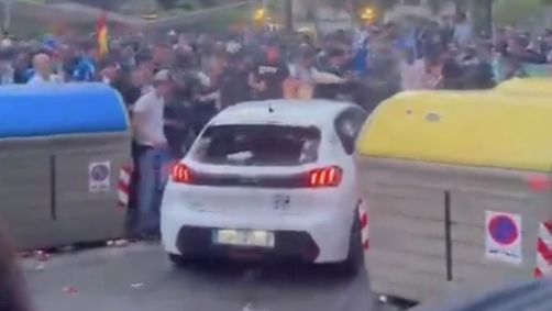 Atropelamento em massa antes de Espanyol x Barcelona, pelo Campeonato Espanhol