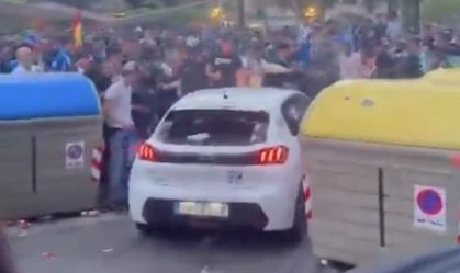 Atropelamento em massa antes de Espanyol x Barcelona, pelo Campeonato Espanhol