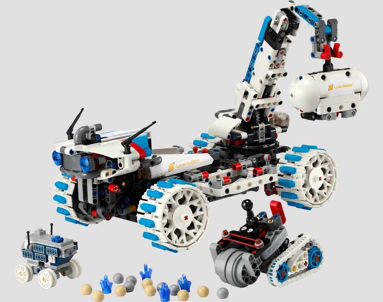 O kit da LEGO com o novo rover da Lunar Outpost custará o equivalente a R$ 567 • LEGO/Divulgação