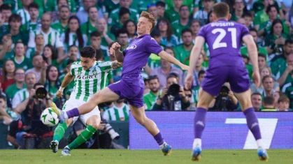 Betis bateu a Fiorentina na ida da semifinal da Conference