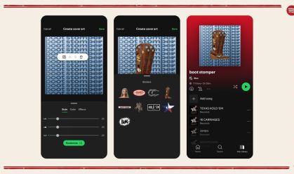 "Cowboy Carter": veja como usar figurinhas especiais de Beyoncé no Spotify