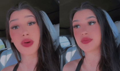 Bia Miranda diz que carro quase capotou indo ver filha na UTI: "Nervoso"
