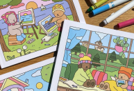 "Bobbie Goods": ilustradora revela como livros de colorir foram criados