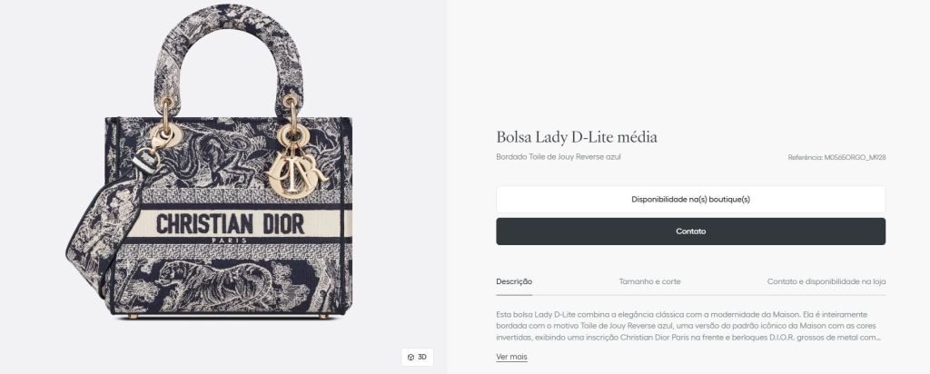 Maria Fernanda Cândido usa bolsa Dior