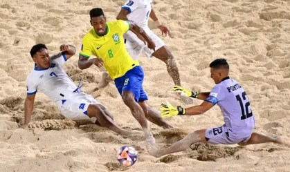 Brasil x Itália: onde assistir à Copa do Mundo de futebol de areia