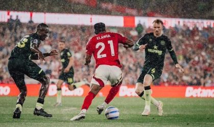 Nottingham tropeça e vê sonho da Champions ameaçado na Premier League