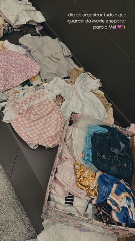 Bruna Biancardi revelou que irá separar roupas da filha Mavie para a segunda herdeira • Instagram/Bruna Biancardi