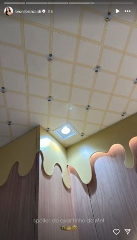 Bruna Biancardi mostrou parte do quarto da segunda filha • Instagram/Bruna Biancardi