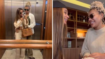 Brunna celebra oito anos ao lado de Ludmilla