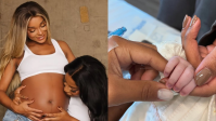 Nasce Zuri, primeira filha de Ludmilla e Brunna Gonçalves