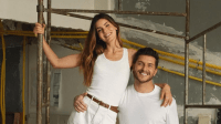 Camila Queiroz e Klebber Toledo mostram construção de mansão: "Nosso lar"