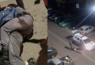 Vídeo: PM apaga homem com mata-leão durante abordagem em SP