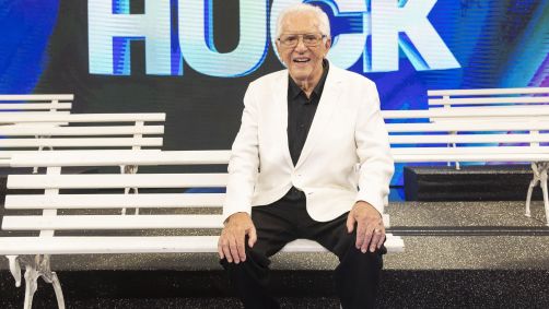 Carlos Alberto de Nóbrega foi homenageado no Domingão