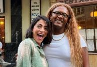 Carol Castro celebra visita de Liniker em "Garota do Momento": "Perdi o ar"