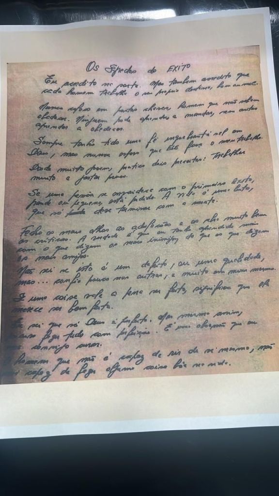 Filhas de Silvio Santos encontram carta deixada pelo apresentador