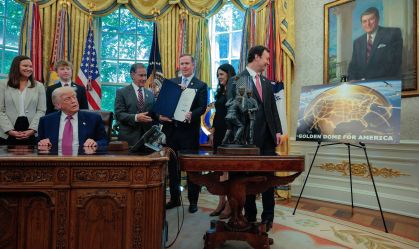 Domo de Ouro será concluído até fim do mandato, diz Trump
