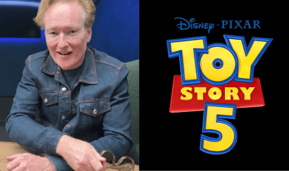 Conan O'Brien anuncia que estará em elenco de "Toy Story 5"