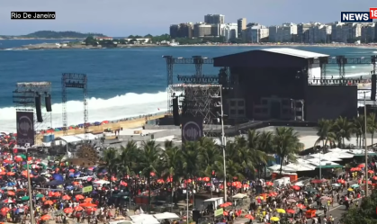 Lady Gaga no Rio: área para PCD é invadida antes de show