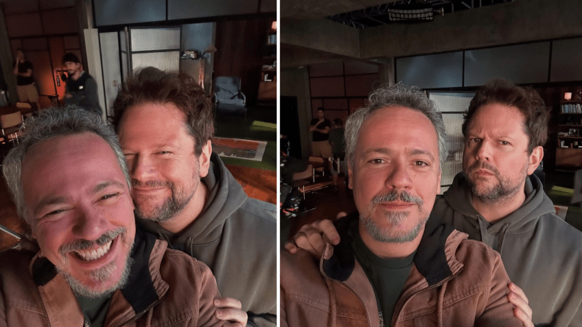 Danton e Selton Mello retomam a parceria na nova temporada de "Sessão de Terapia" • Instagram/Danton Mello