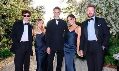 Briga familiar deixa filho de fora da festa 50 anos de Beckham, diz site