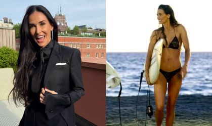 Demi Moore relembra única exigência para cena de biquíni em "As Panteras"