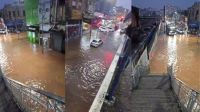Chuvas intensas provocam alagamentos no Rio de Janeiro