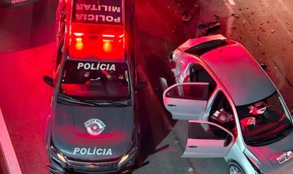 Perseguição de 100 km termina com troca de tiros e morte de suspeito em SP