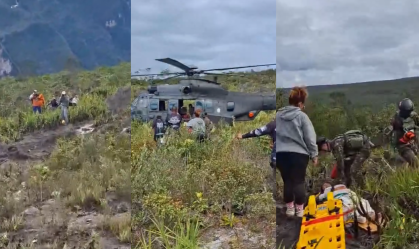 Vídeo: Expedicionários são resgatados na amazônia após 4 dias de espera