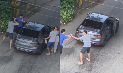 Vídeo: Casal tem carro e pertences roubados por dupla armada em Guarulhos