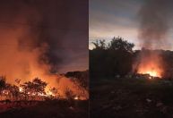 SP: Incêndios florestais de grandes proporções atingem cidades do interior